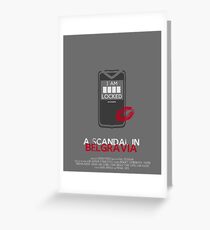 A Scandal in Belgravia Greeting Card