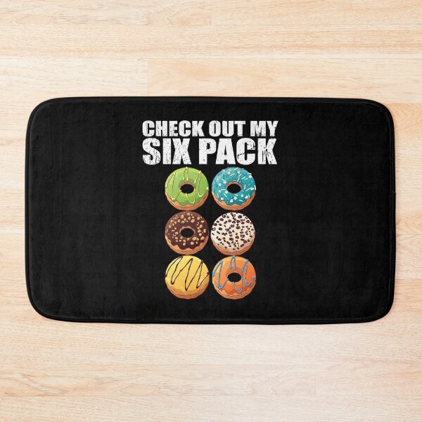 Item preview, Check Out My Six Pack Donut Funny Gym designed and sold by Earthshaker-art.