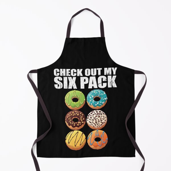 Item preview, Check Out My Six Pack Donut Funny Gym designed and sold by Earthshaker-art.