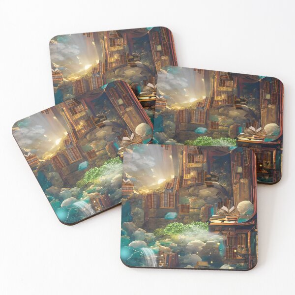 Item preview, Library of Heaven | National library week | literacy week designed and sold by PsychicLove.