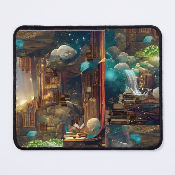 Item preview, Library of Heaven | National library week | literacy week designed and sold by PsychicLove.