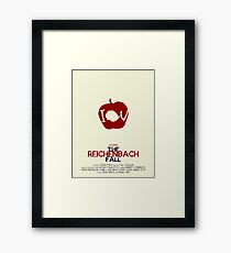 The Reichenbach Fall Framed Print