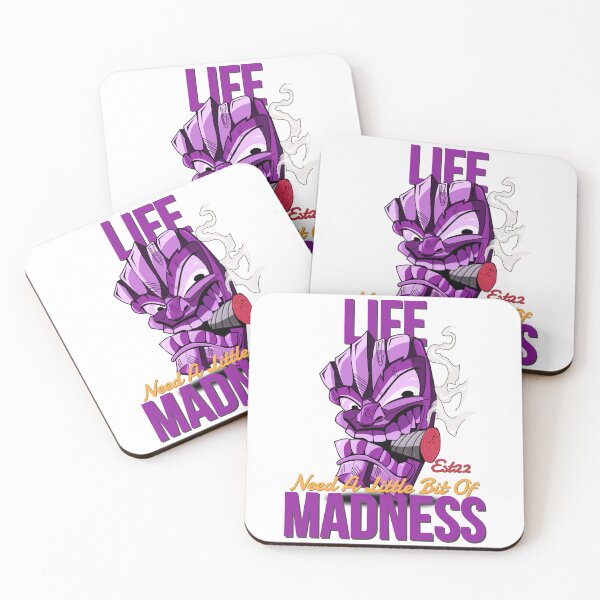 Item preview,  LIFE NEED A LITTLE BIT OF MADNESS designed and sold by GAADesignz.