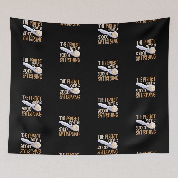 Item preview, Perfect Scoop! French Vanilla on Black! designed and sold by PawsitiveMum.
