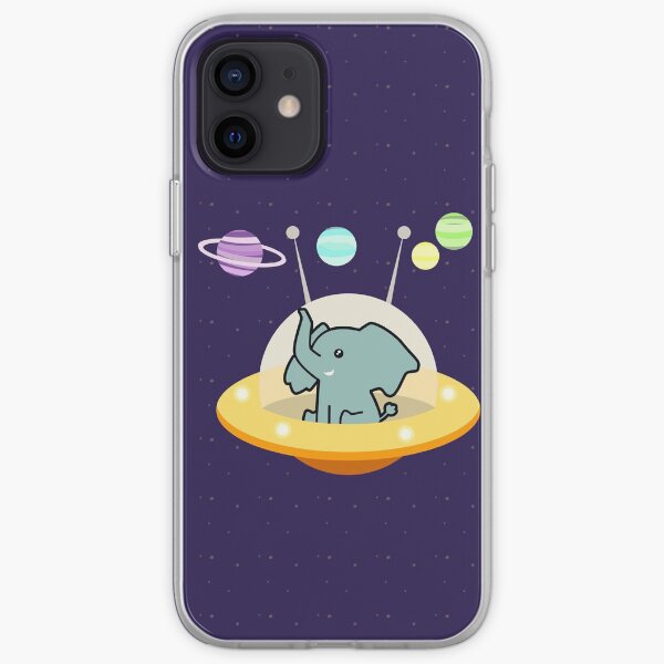 Astronaut elephant: Galaxy mission iPhone Soft Case