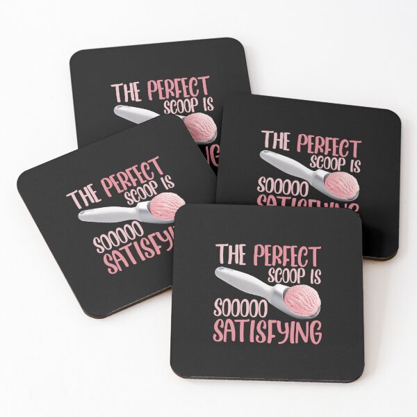 Item preview, Perfect Scoop! Strawberry on Black designed and sold by PawsitiveMum.