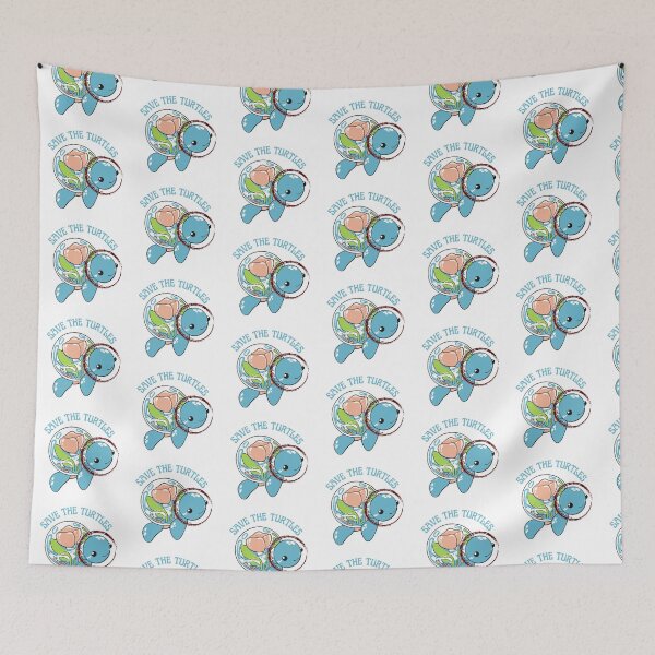 Item preview, Save The Turtles | Save The Ocean Aquatic Life Quotes | Aquatic Life Green Peace Save The World Mother Nature designed and sold by FitBeast.