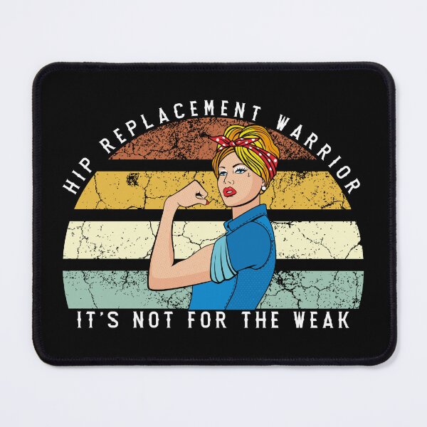 Item preview, Hip Replacement Warrior, Hip Replacement Recovery Gift designed and sold by UltimatePrintCo.