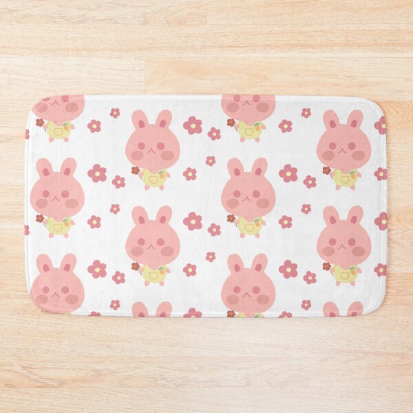 Item preview, Cute pink rabbit and flower designed and sold by Narutagi.