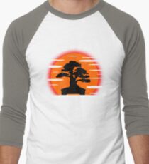 Bonsai Sunset Men's Baseball ¾ T-Shirt