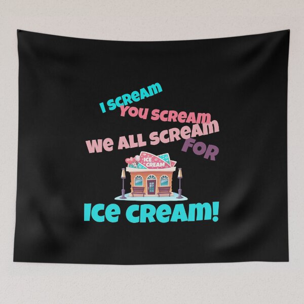 Item preview, We All Scream For Ice Cream!  designed and sold by PawsitiveMum.