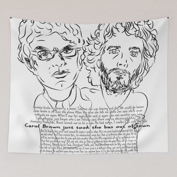 Item preview, Carol Brown Lyrics Flight Of The Conchords designed and sold by loganferret.