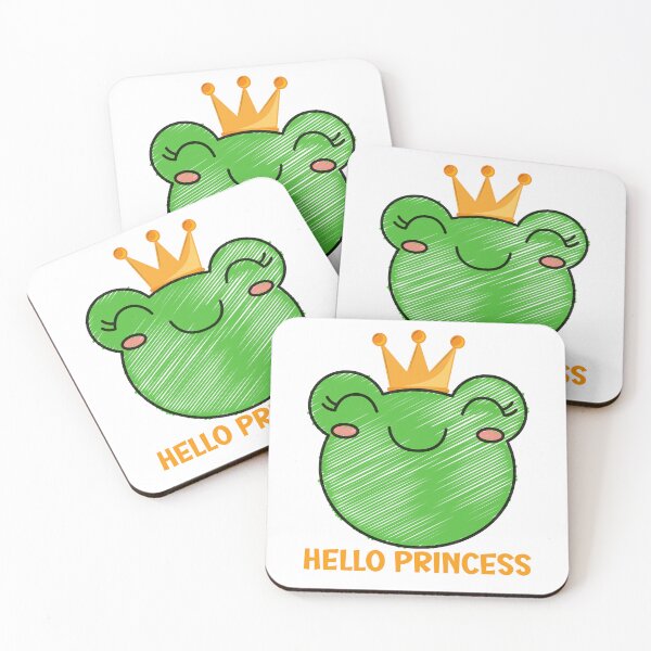 Item preview, Hello princess. Frog. designed and sold by Tiny-Love ⭐⭐⭐⭐⭐.