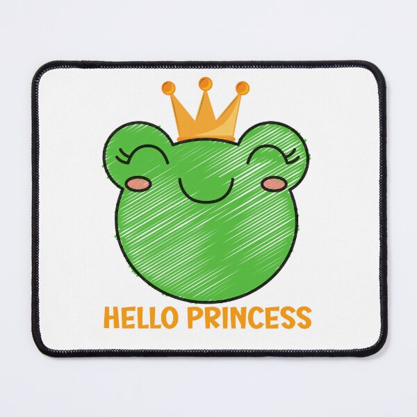 Item preview, Hello princess. Frog. designed and sold by Tiny-Love ⭐⭐⭐⭐⭐.