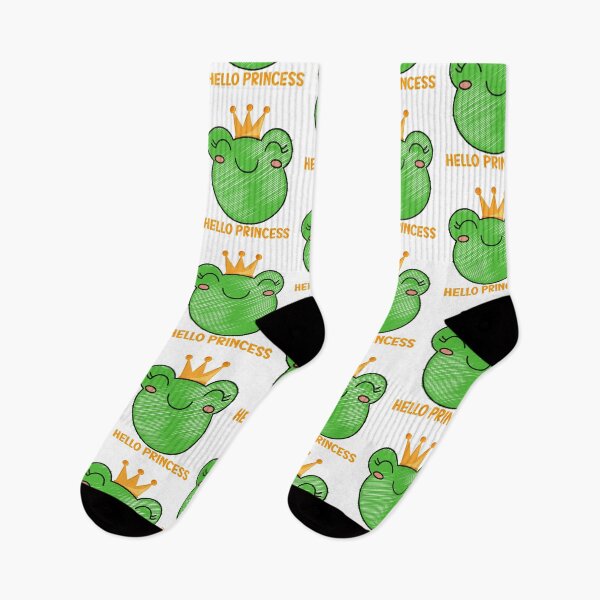 Item preview, Hello princess. Frog. designed and sold by Tiny-Love ⭐⭐⭐⭐⭐.