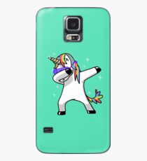 Funda/vinilo para Samsung Galaxy Dabbing Unicorn Shirt Dab Hip Hop Funny Magic