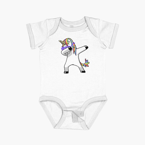 Aperçu de l'œuvre T-shirt licorne Dabbing Dab Hip Hop Drôle Magie créée et vendue par vomaria.
