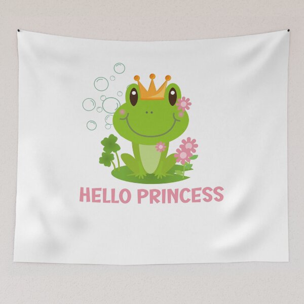 Item preview, Hello princess. Frog. designed and sold by Tiny-Love ⭐⭐⭐⭐⭐.