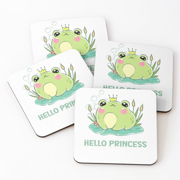 Item preview, Hello princess. Frog. designed and sold by Tiny-Love ⭐⭐⭐⭐⭐.