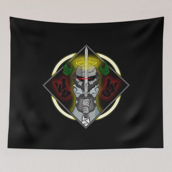 Item preview, Madness combat Jebus REMASTER art designed and sold by Ruvolchik.