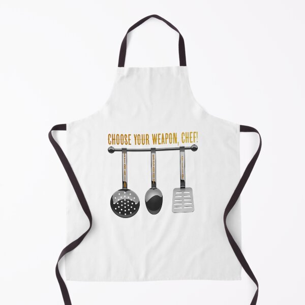 Item preview, Choose Your Weapon, Chef! (Grey Tools on Grey) designed and sold by PawsitiveMum.