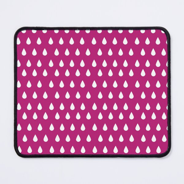 Item preview, White Drops on Pink designed and sold by deepgoa.