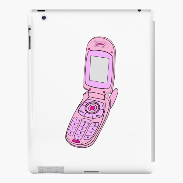 Pink Flip Phone iPad Cases & Skins for Sale