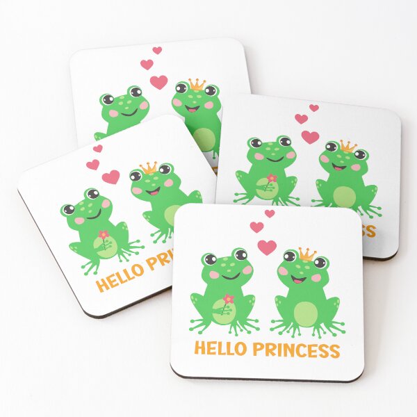 Item preview, Hello princess. Frog. designed and sold by Tiny-Love ⭐⭐⭐⭐⭐.