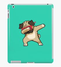 Vinilo o funda para iPad Dabbing Pug funny hip hop camiseta