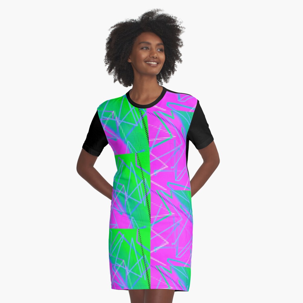 Item preview, Graphic T-Shirt Dress designed and sold by that5280lady.