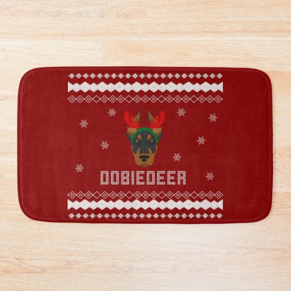 Item preview, Dobiedeer Doberman as a reindeer Santa reindeer Doberman Christmas Sweater Xmas Doberman Christmas Gift Doberman Ugly Jumper Holiday Gift Doberman designed and sold by ALLURE-minimal.