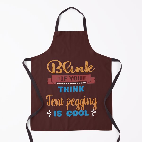 Item preview, Blink If You Think Tent pegging Is Cool Funny Gift Idea For Men Women designed and sold by BelowNormall.