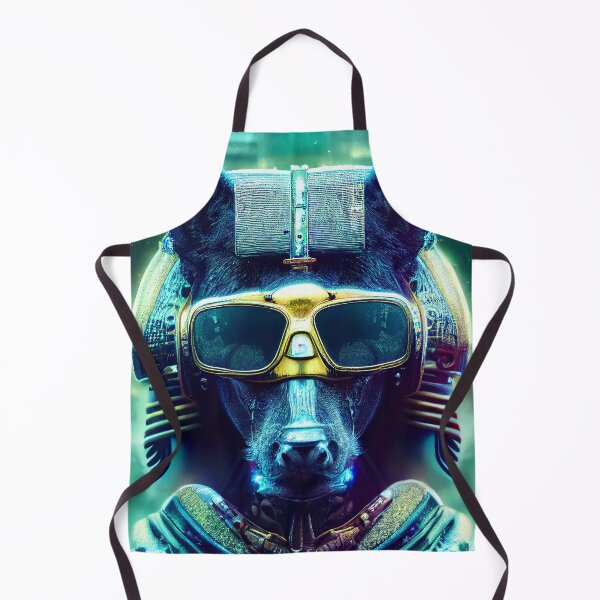 Item preview, Cyberpunk Canine Dog. Sci-Fi Dog Art designed and sold by Pet Shelter.