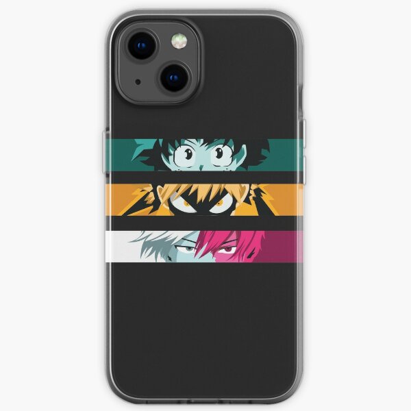 diseño de My Hero Academia Style 01 iPhone 7 y 8 color negro Carcasa para iPhone SE 2020