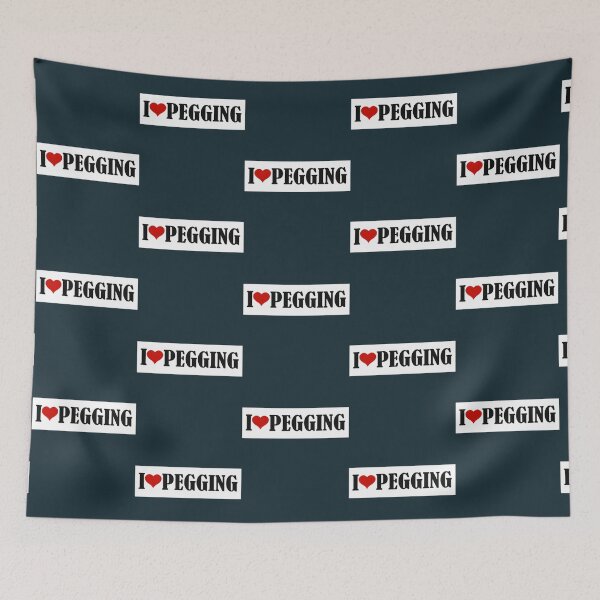 Item preview, i love pegging designed and sold by BelowNormall.