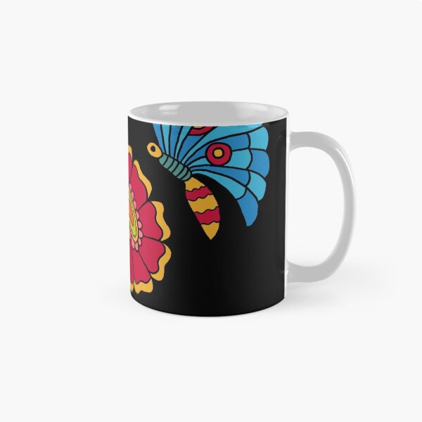 Item preview, flower and butterfly black designed and sold by sriknick.