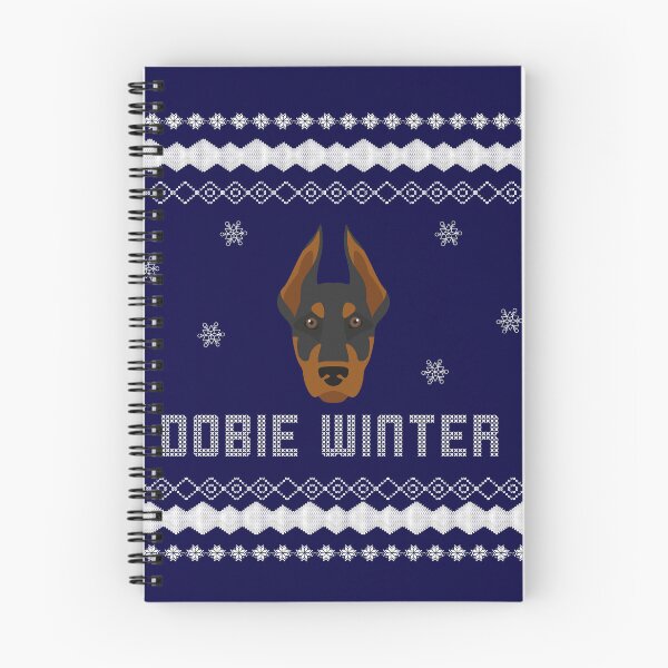 Item preview, Dobie winter Doberman winter sweater style Christmas Sweater Xmas Doberman Christmas Gift Doberman Ugly Jumper Holiday Gift Doberman designed and sold by ALLURE-minimal.