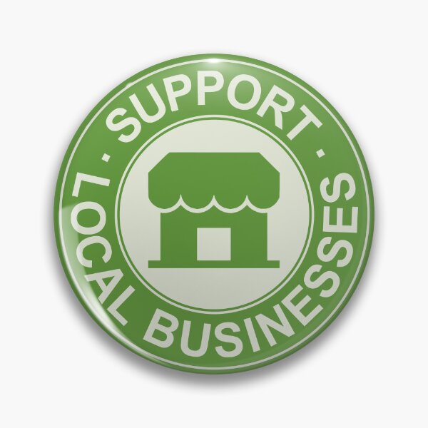 Item preview, Support Local Businesses  designed and sold by voltzandvoices.
