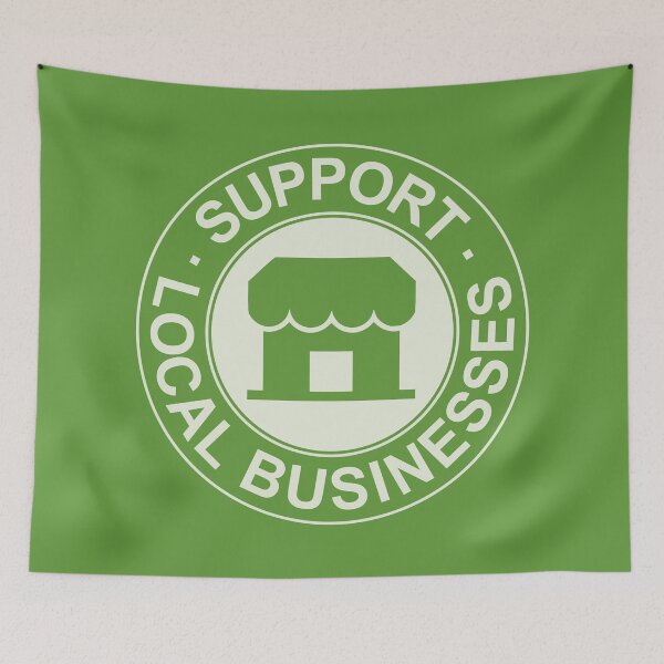 Item preview, Support Local Businesses  designed and sold by voltzandvoices.