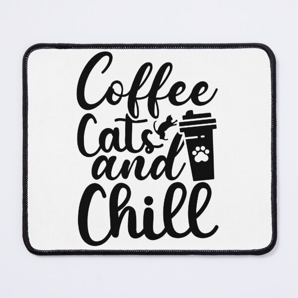 Item preview, Coffee cats and chill designed and sold by 1PRINTORA1.