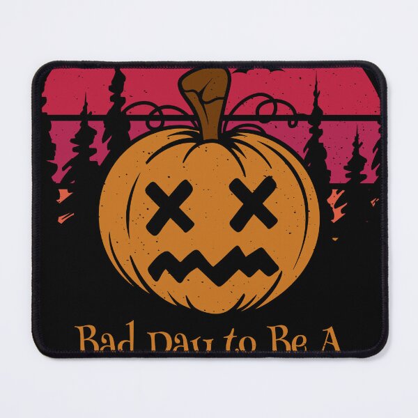 Item preview, Bad Day To Be A Pumpkin Halloween Fall Thanksgiving Premium T-Shirt designed and sold by Design_for_merch.