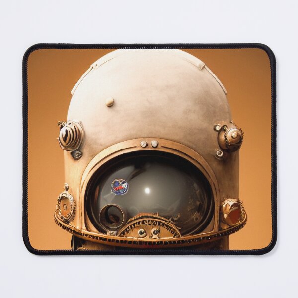 Item preview, Astronaut Portrait - Steampunk Diving Helmet designed and sold by theblueofmyeye.