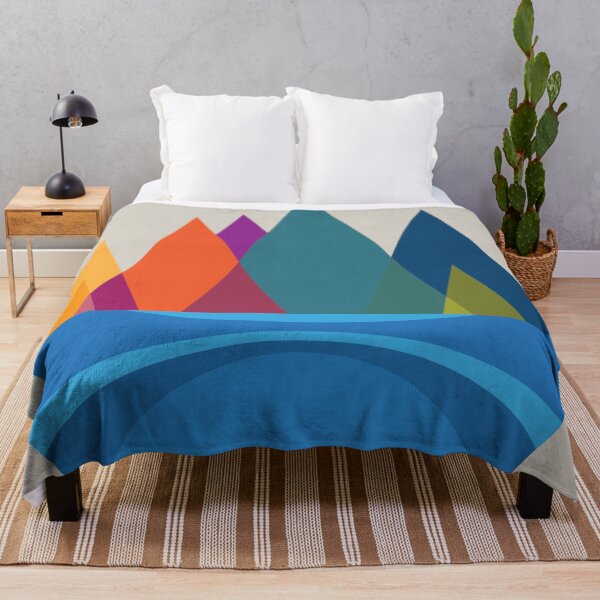 Item preview, sol de montaña sobre el agua designed and sold by WallGarden.