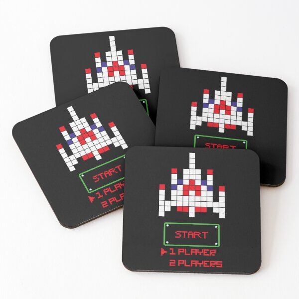 Item preview, pixel spaceship arcade game  funny tee designed and sold by quickkaart.