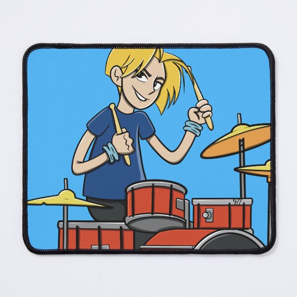 Item preview, boy plays drums designed and sold by ImaginarStore.