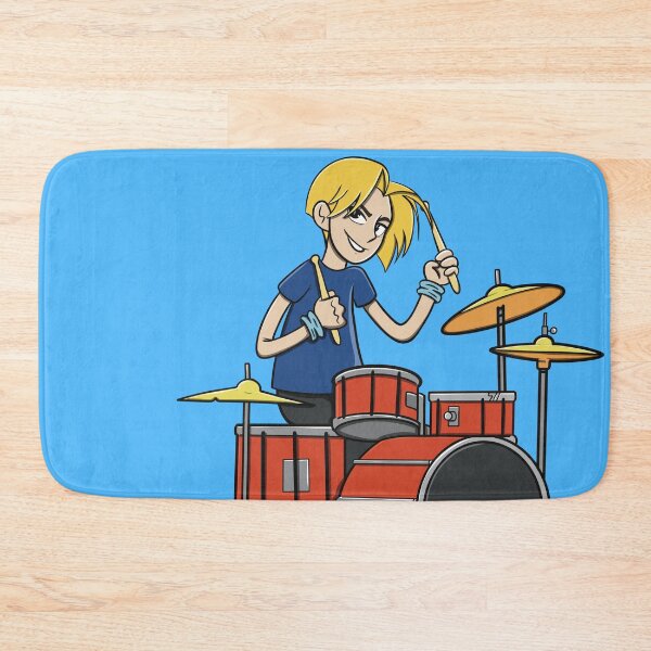 Item preview, boy plays drums designed and sold by ImaginarStore.