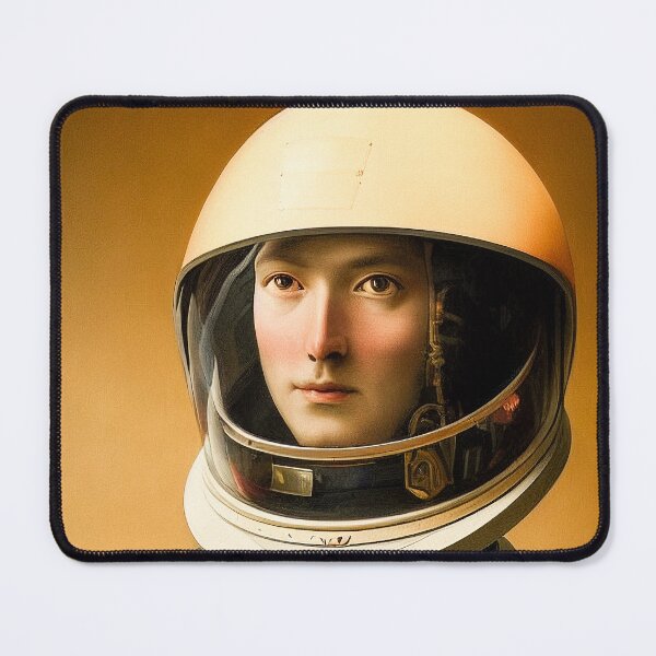 Item preview, Astronaut Portrait - Renaissance Man designed and sold by theblueofmyeye.