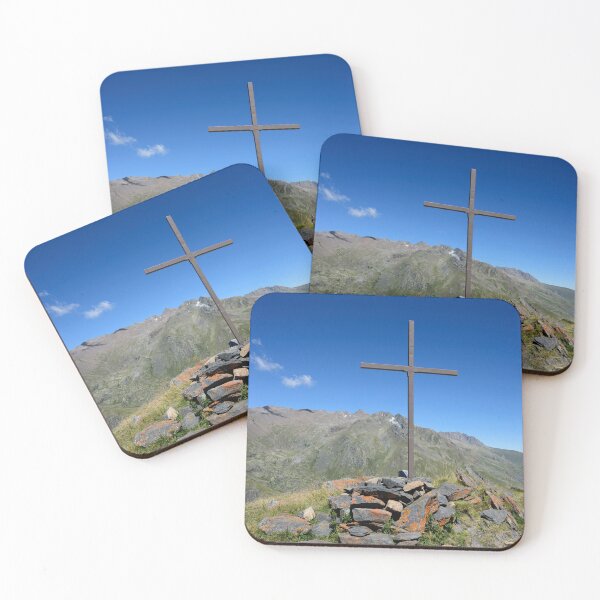 Item preview, La Croix de Cassini in the French Alps, landscape photography  designed and sold by stedata.