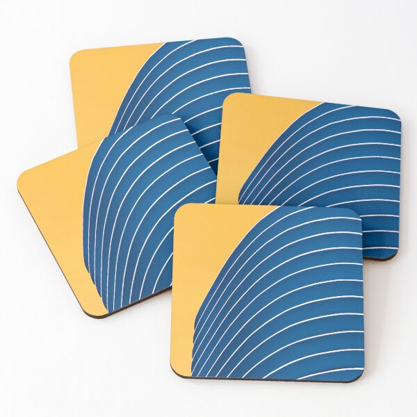 Item preview, Niemeyer building colors ukraine yellow and blue 2 designed and sold by designbymarcs.