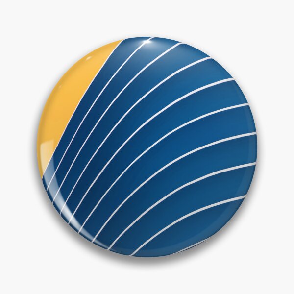 Item preview, Niemeyer building colors ukraine yellow and blue 2 designed and sold by designbymarcs.